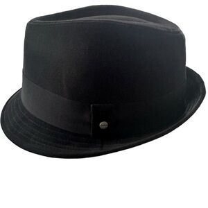 STETSON TRILBY GREY FEDORA